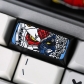 Dropshipping GUNDAM Metal Keycaps ESC / Backspace Zinc Alu Alloy Keycaps for Mechanical Gaming Keyboard Cherry R4 3D